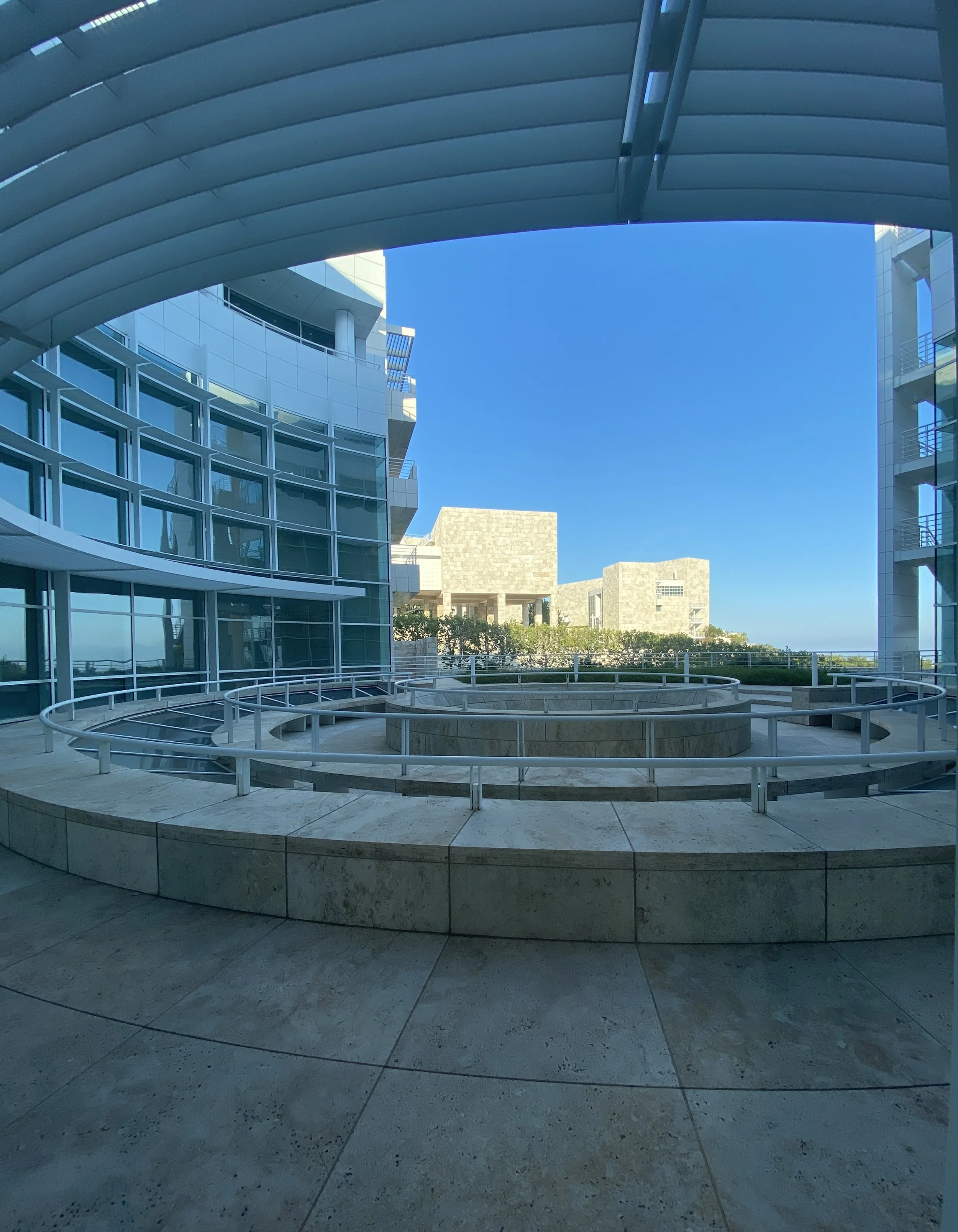 Matilde Cartolari at the Getty Institute, Los Angeles