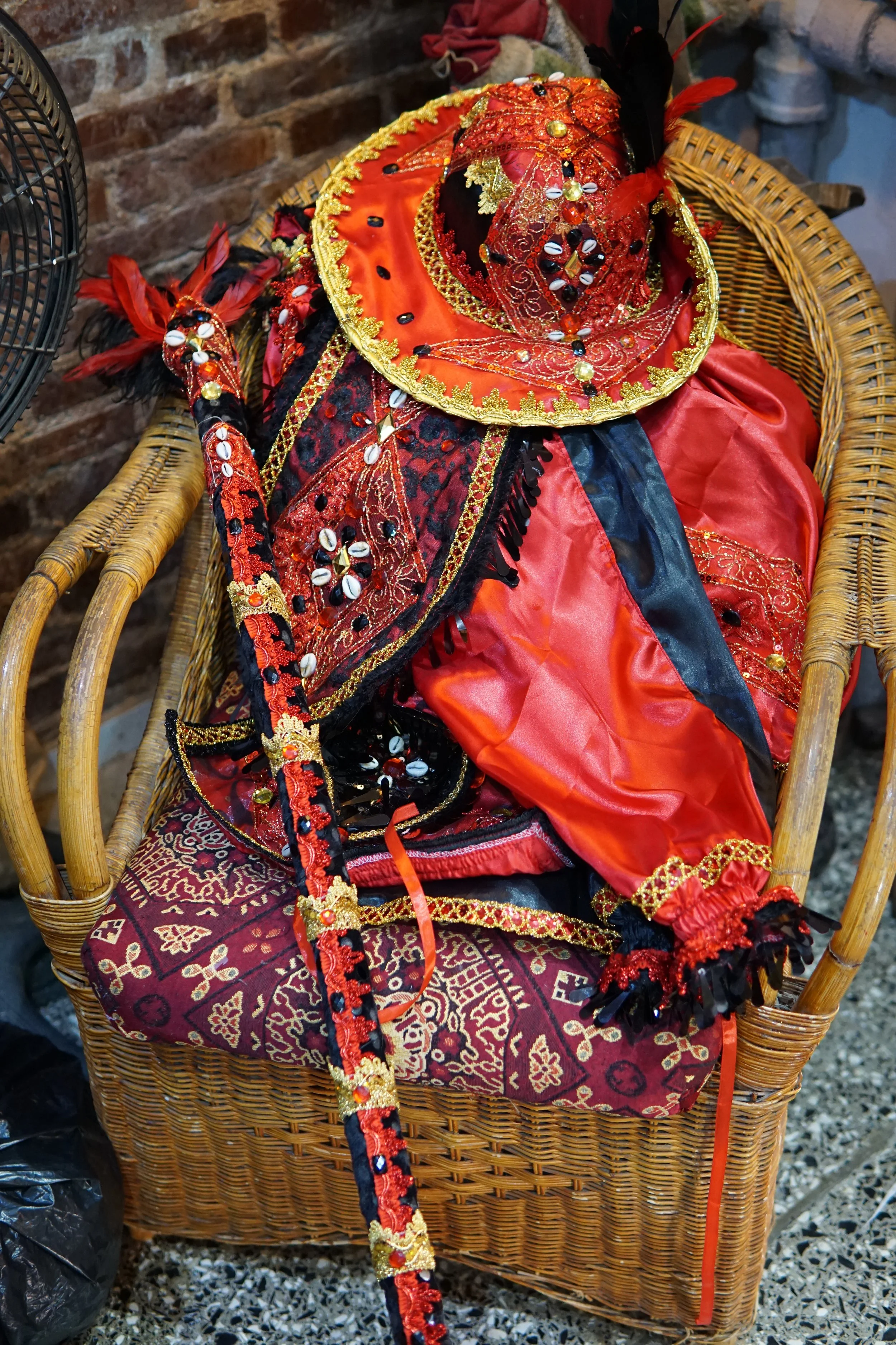  Eleguá Costume by dressmaker Javi, 2025, Havanna, Cuba 