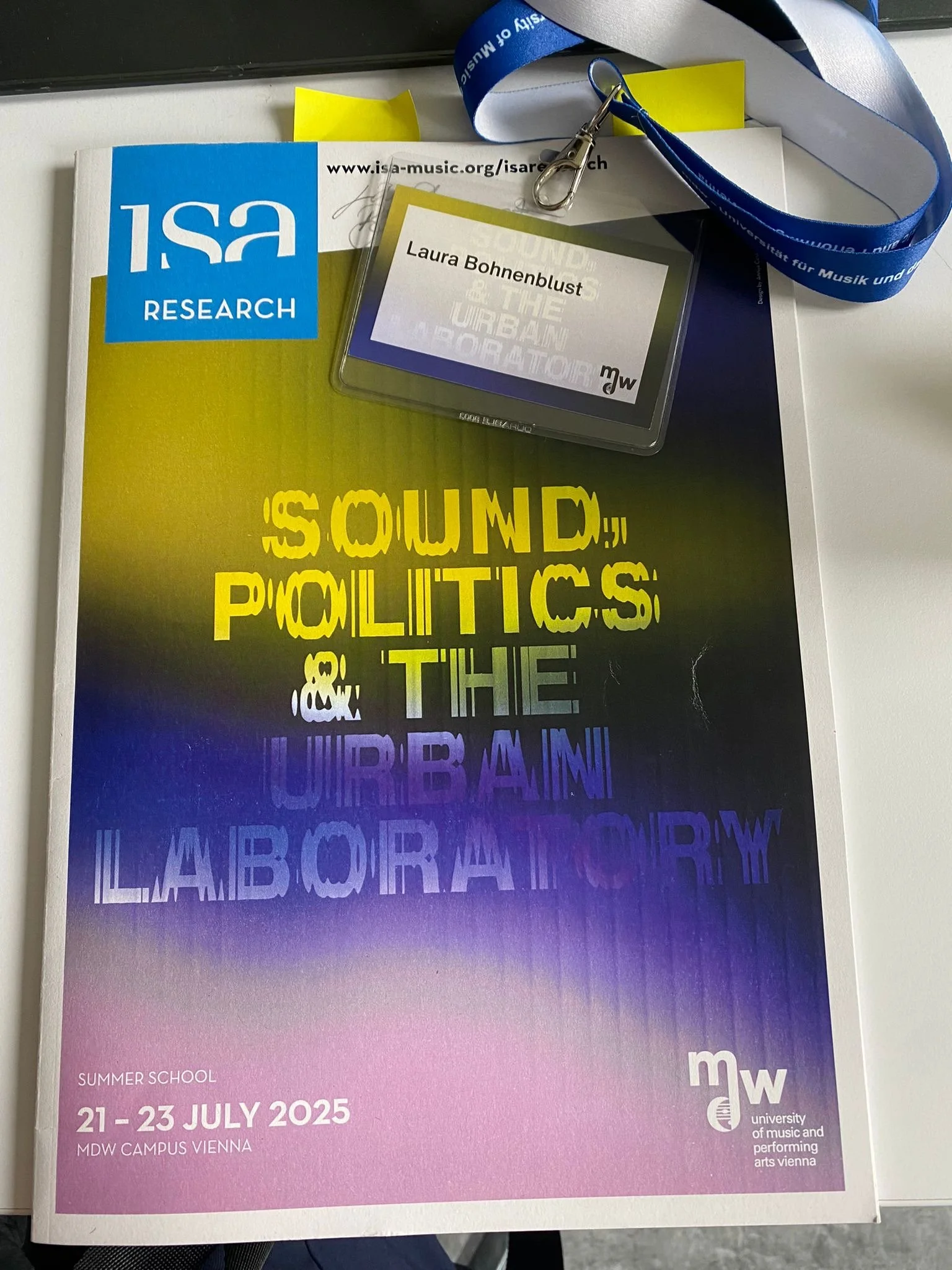 Laura Bohnenblust Responds at isaResearch 2025 in Vienna