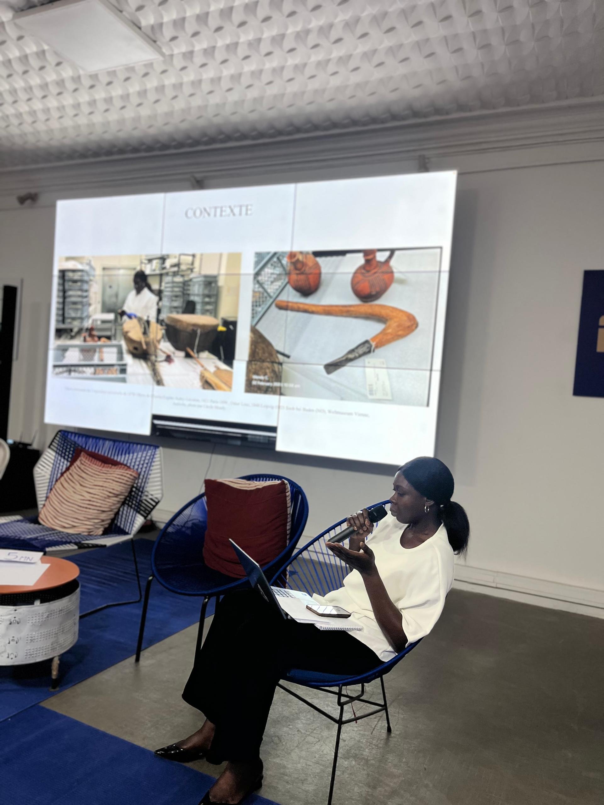 Conference: Cécile Mendy at Sovereignty and Restitution, Dakar