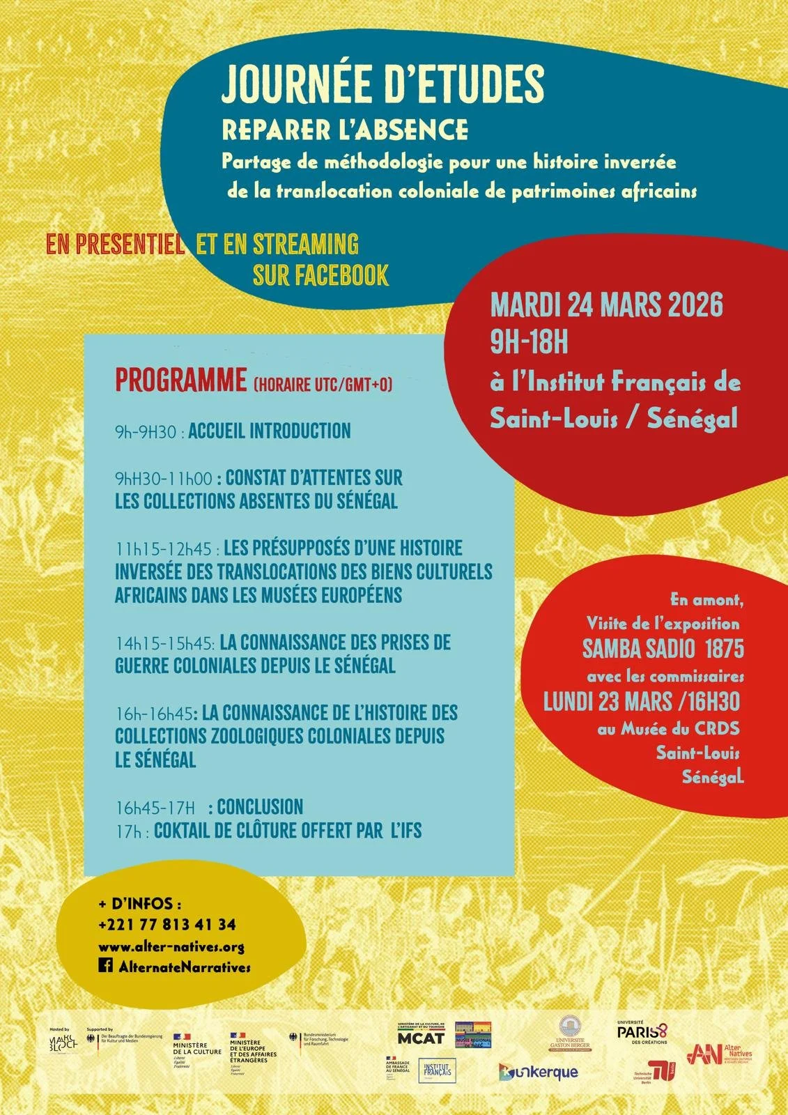 Cécile Mendy Participates in Workshop “Repairing Absence” in Saint-Louis, Senegal