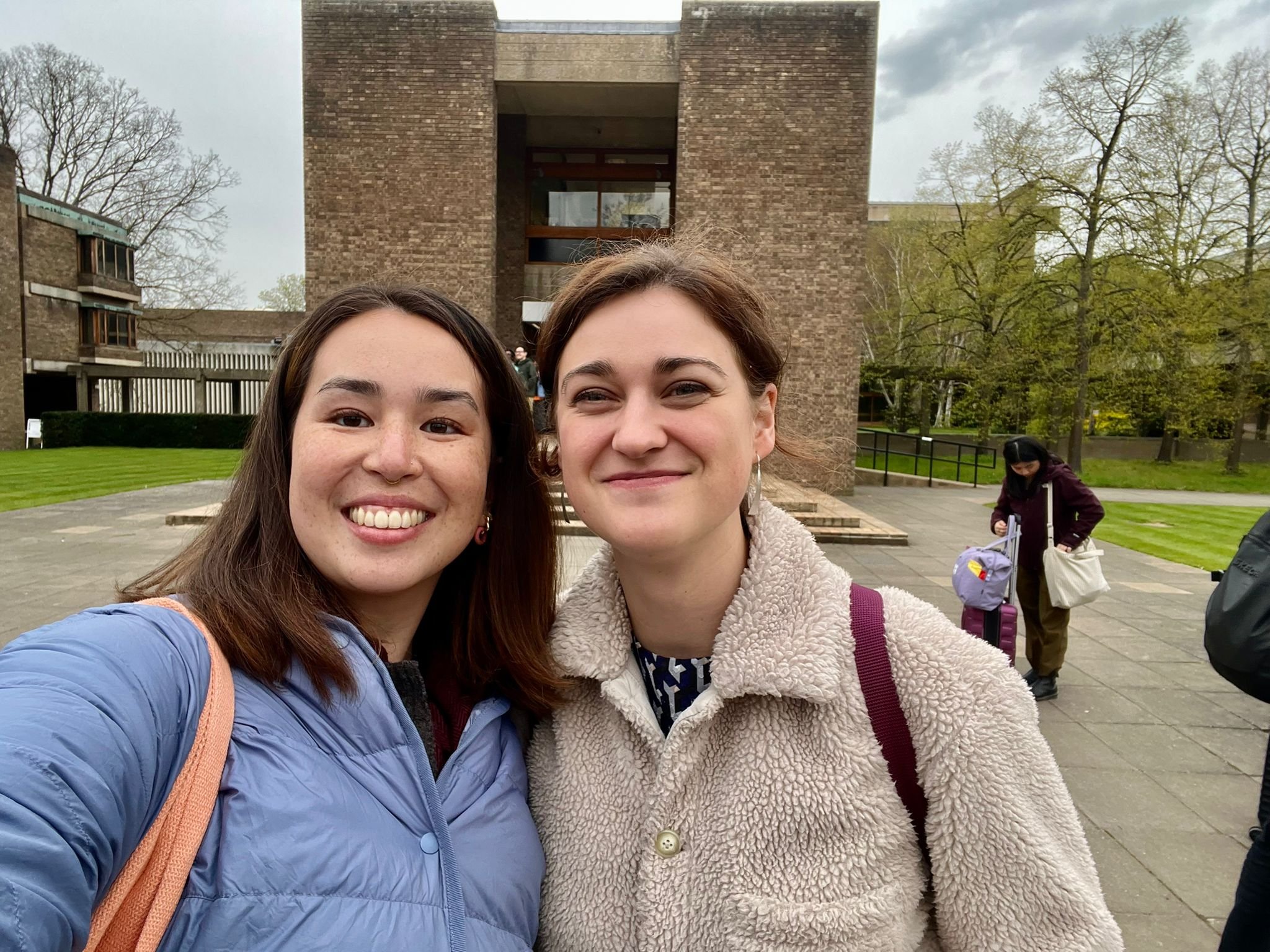 Alisa and Anna-Maria in Cambridge!