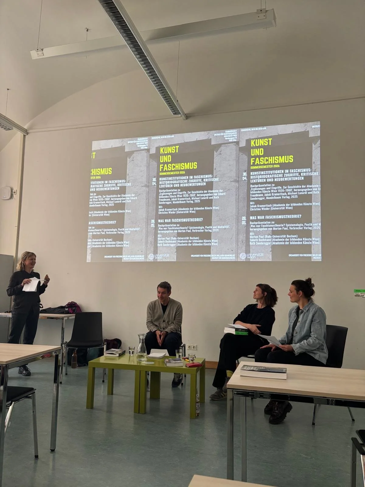 “Kunst und Faschismus” Book Presentation