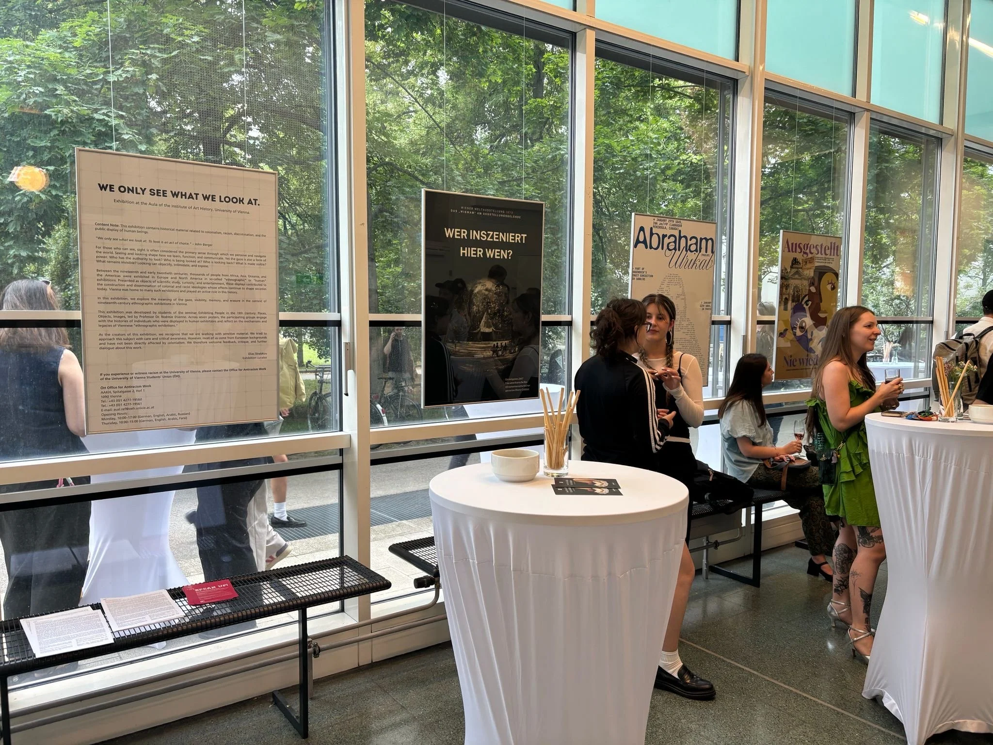 “We Only See What We Look At”: Student Poster Exhibition at the Institute of Art History