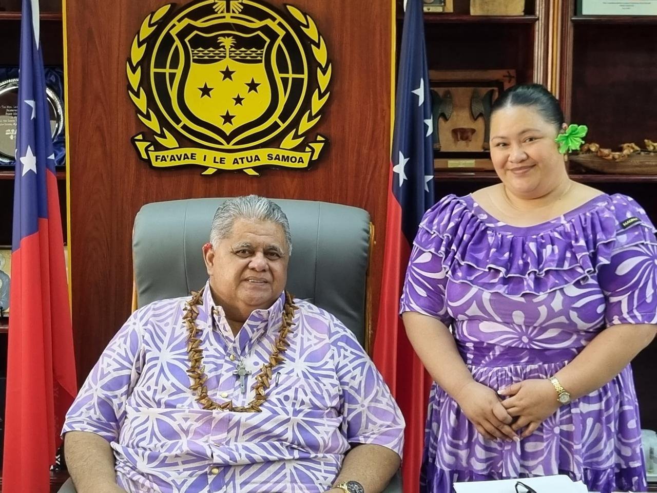 Meeting with the Prime Minister of Sāmoa