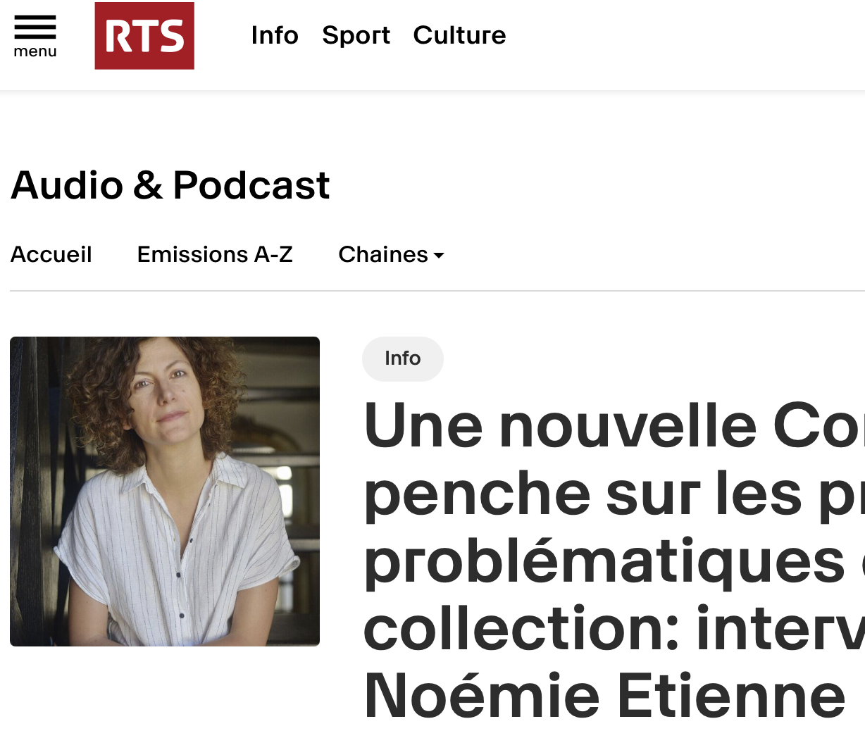 Interview with Noémie Étienne on problematic provenances