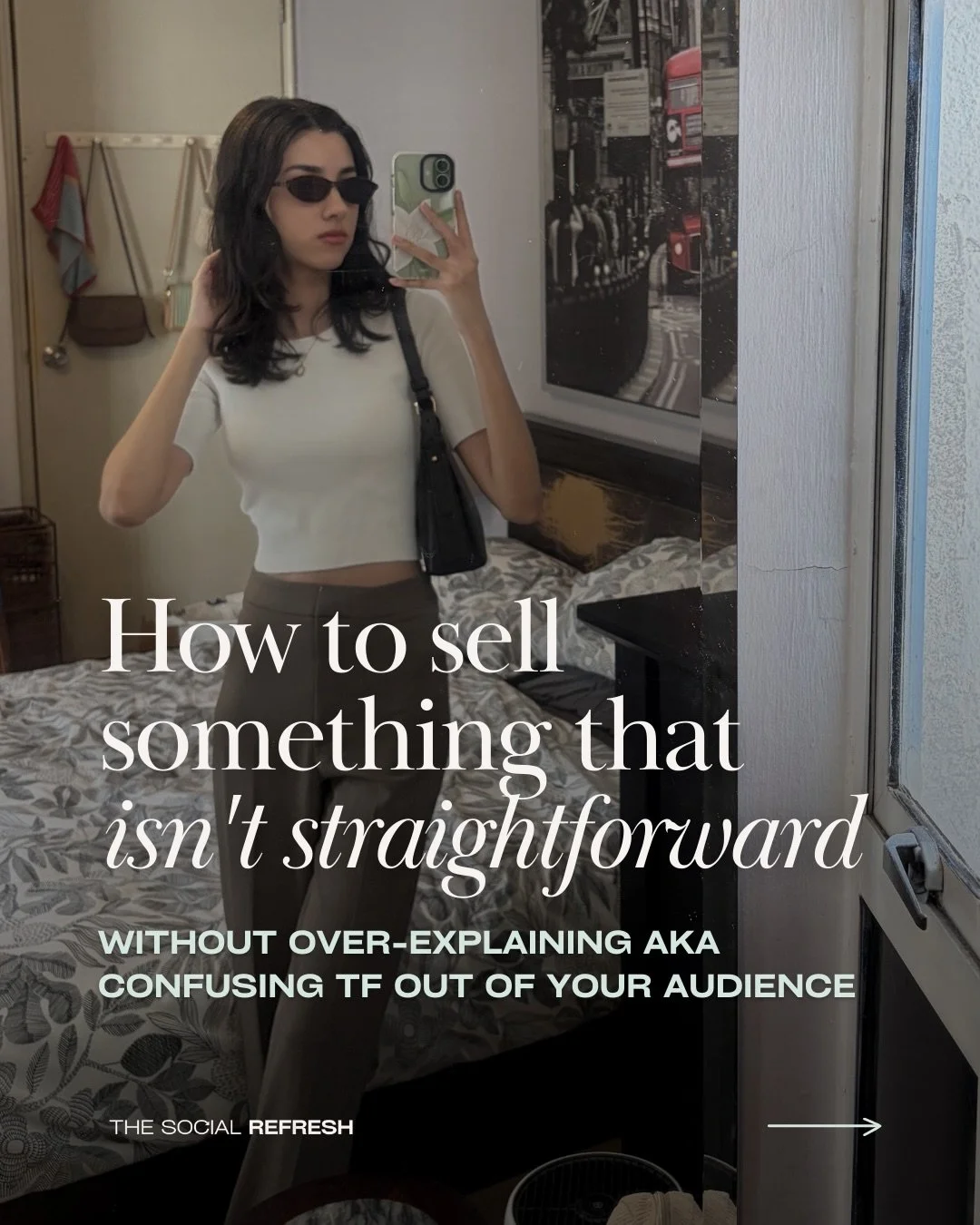 People don&rsquo;t buy products or services, not really&hellip;

They buy the version of themselves that exists on the other side of working with you. The lifestyle they get to unlock because they choose YOU. 🔓

When you make THAT the focus of your 