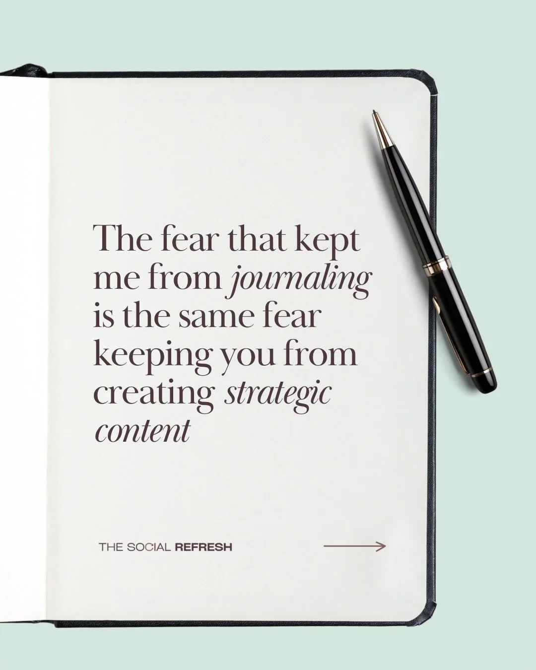 Being strategic gets a bad rap for being restrictive, which seems counterintuitive if you&rsquo;re trying to show up authentically on Instagram, right??

But in reality, it&rsquo;s just a framework that helps you create with clarity. Kind of like a j