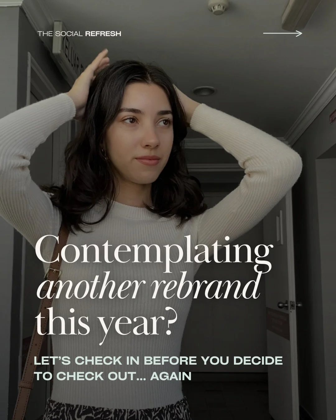 That feeling is your sign.

Invest in an Instagram Strategy Refresh where we pull back the curtain on exactly what&rsquo;s getting lost in translation between your brand and your content, and build a clear path forward.

No more doubting whether your
