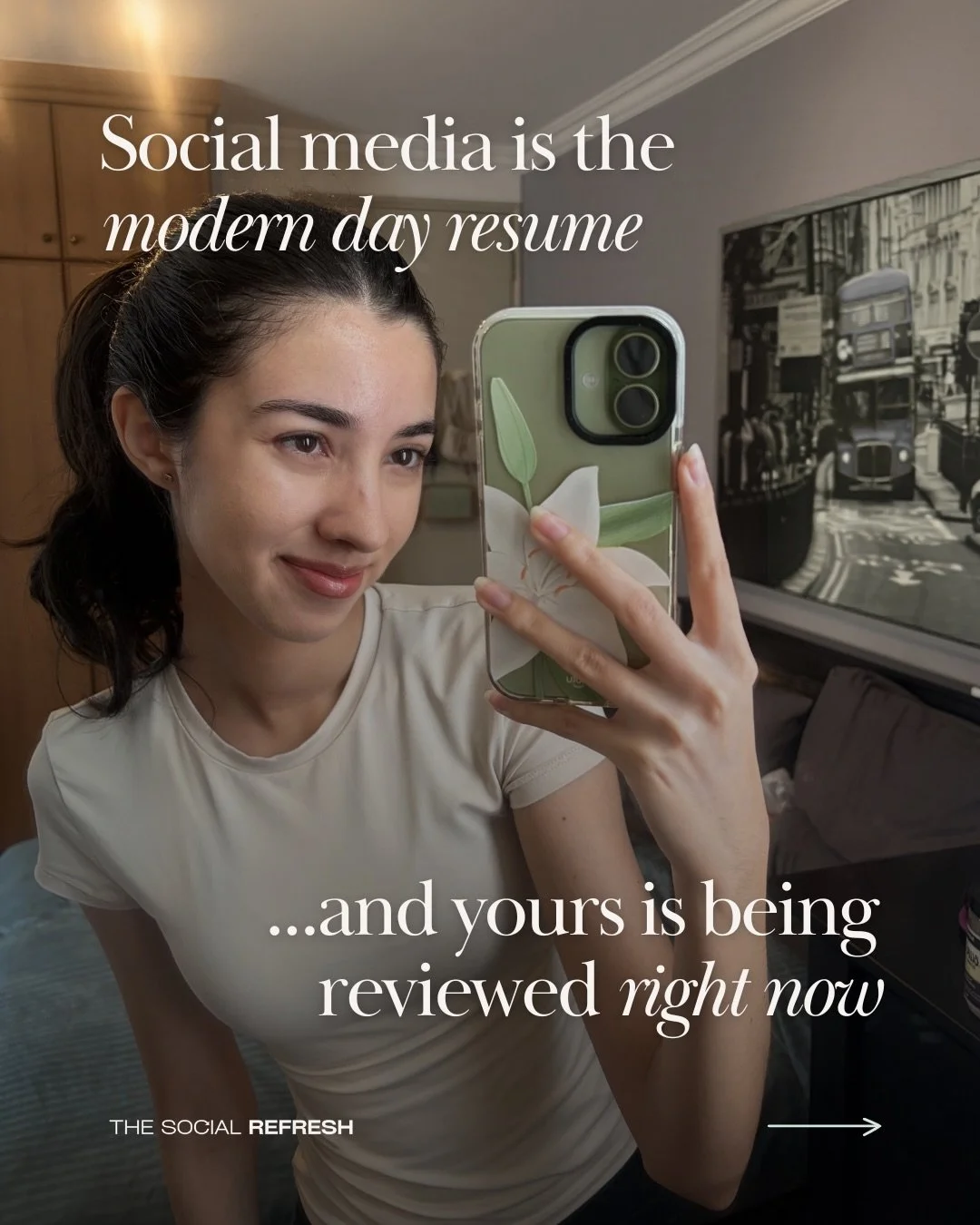 Are you 🫵🏼 getting picked for the job?

You can use your IG as a bulletin board to post announcements on OR you could use it to do the selling for you without having to pitch yourself 🤷🏽&zwj;♀️

See while you&rsquo;re catchin Zs at night, potenti