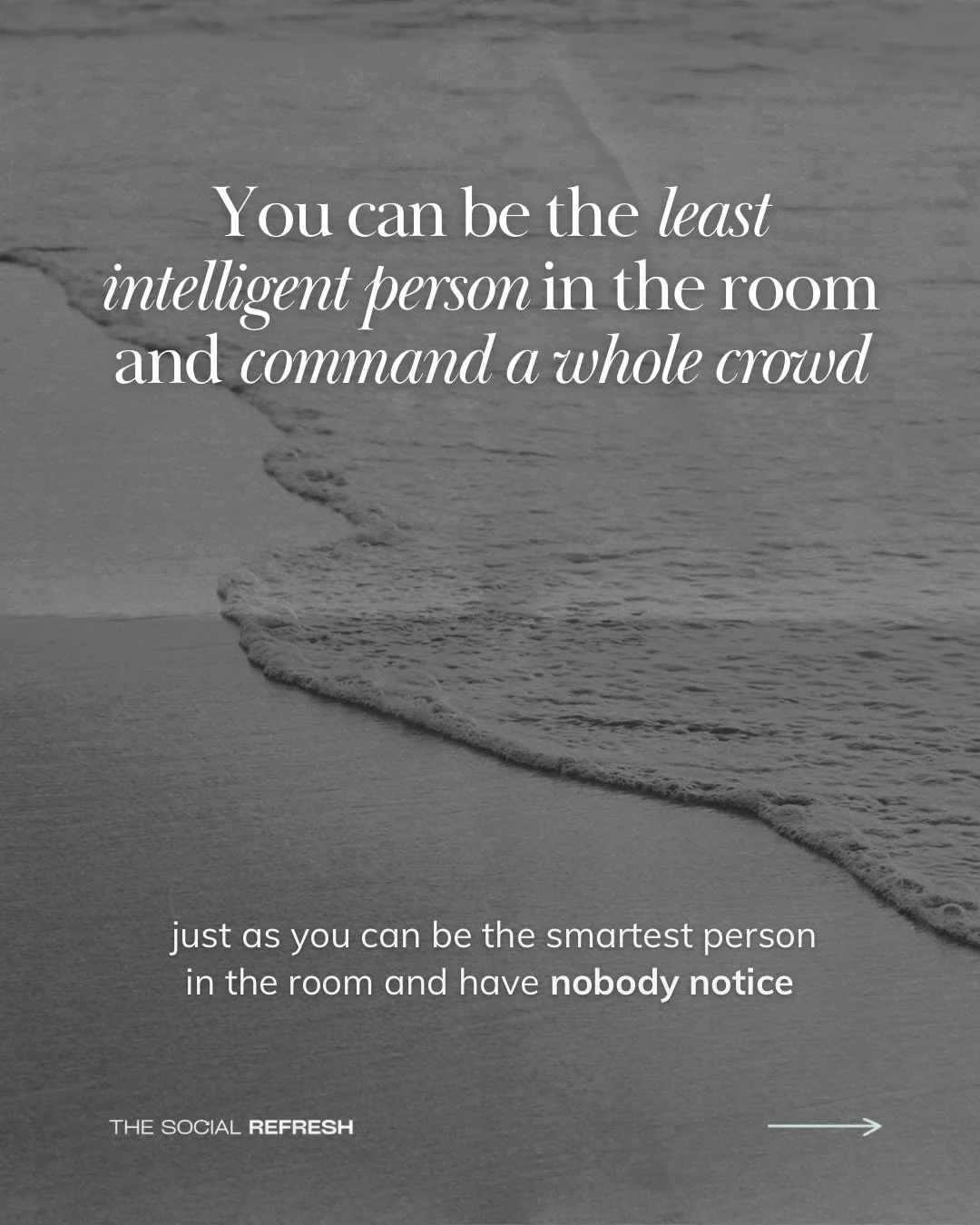 It took me a while to realise that knowledge alone wasn&rsquo;t going to set me apart 😅

As a self-proclaimed &ldquo;smarty pants&rdquo; myself, I thought if I just showed people that I have a good grasp on social media marketing, they&rsquo;d hire 