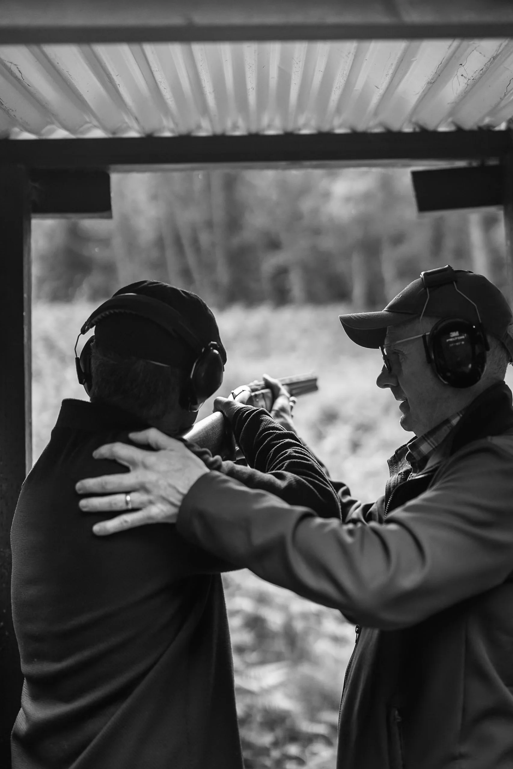 Clay Pidgeon shooting 