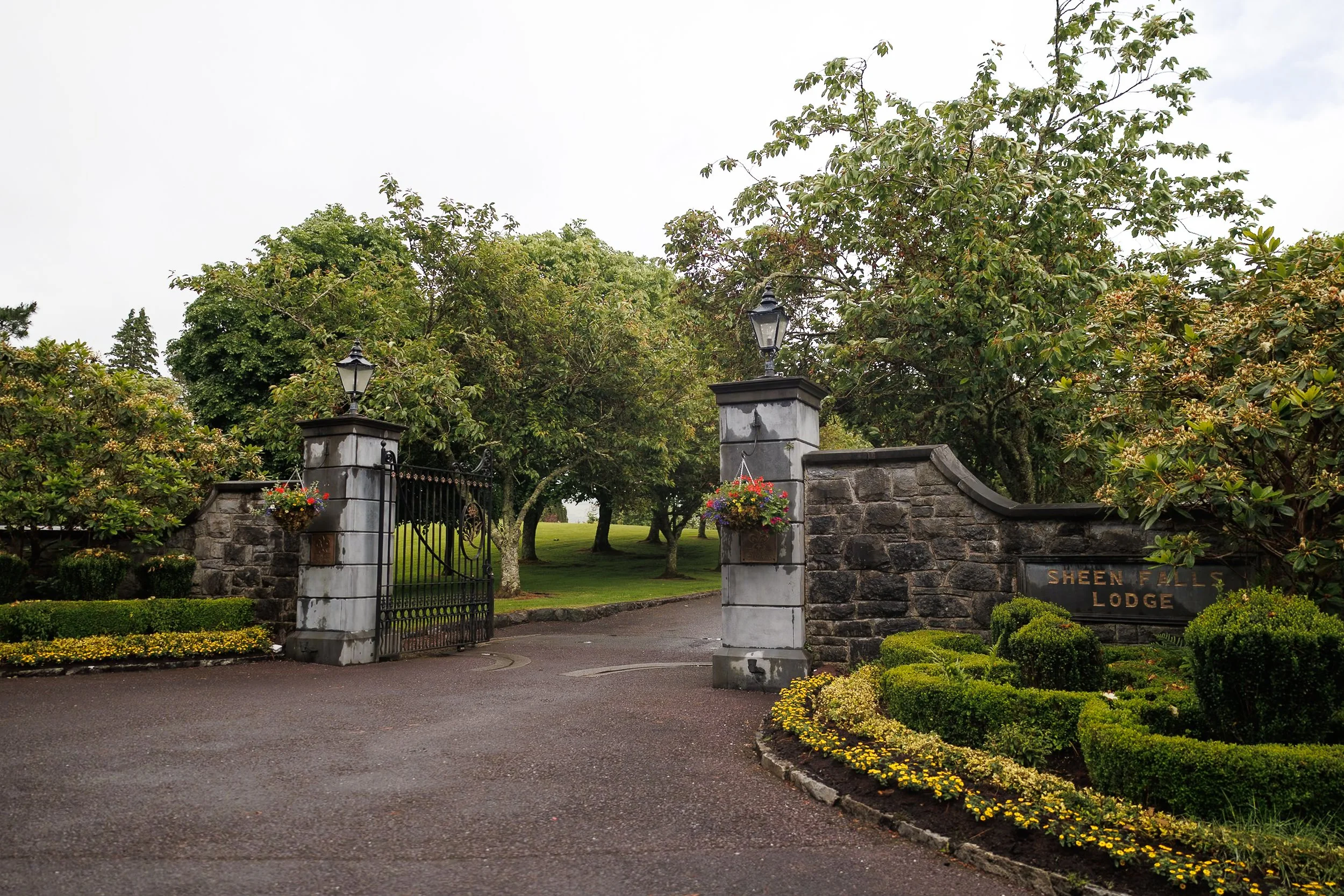 Sheen Falls Entrance