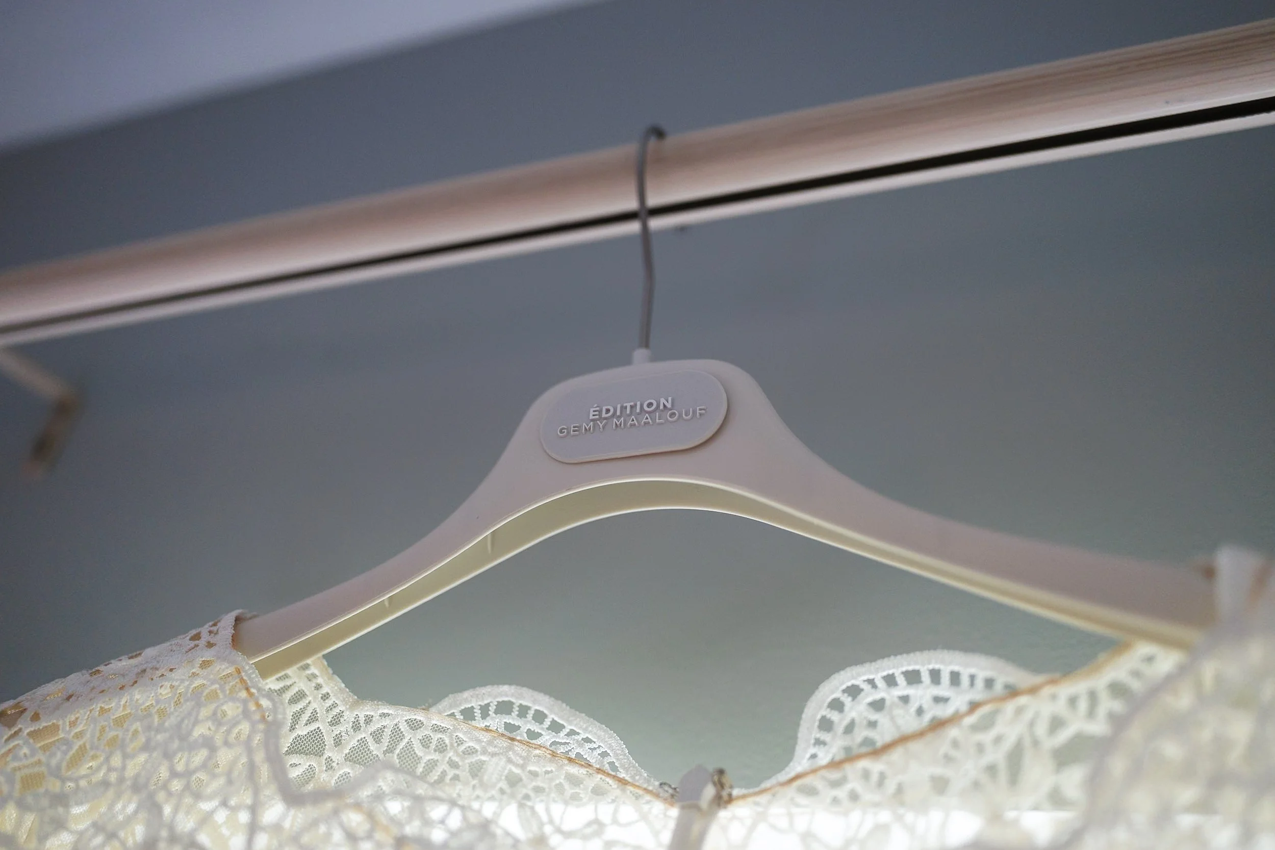 close up wedding dress lace