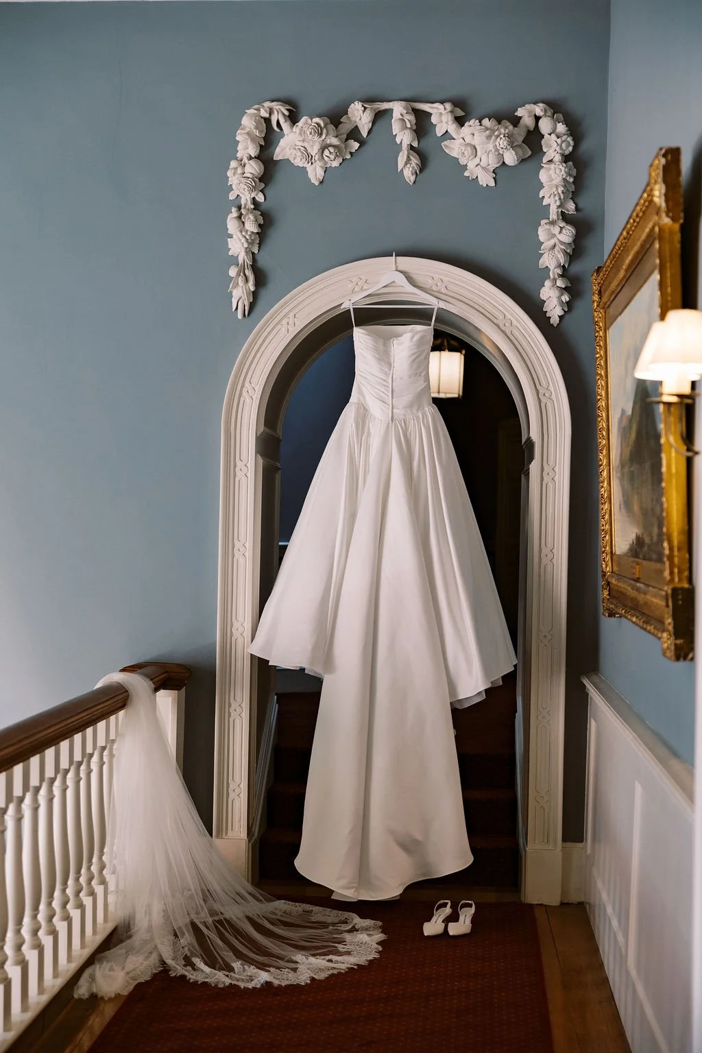 Bridal dress Luttrelstown Castle