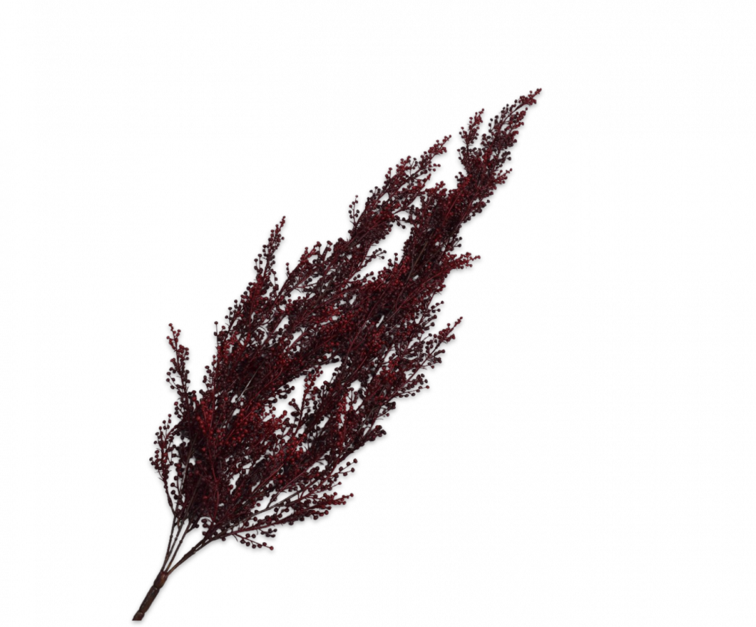 Berry spray hanging burgundy 79 cm - 1.png