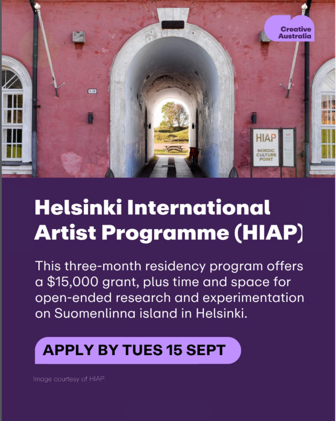 Helsinki International Artist Programme (HIAP)