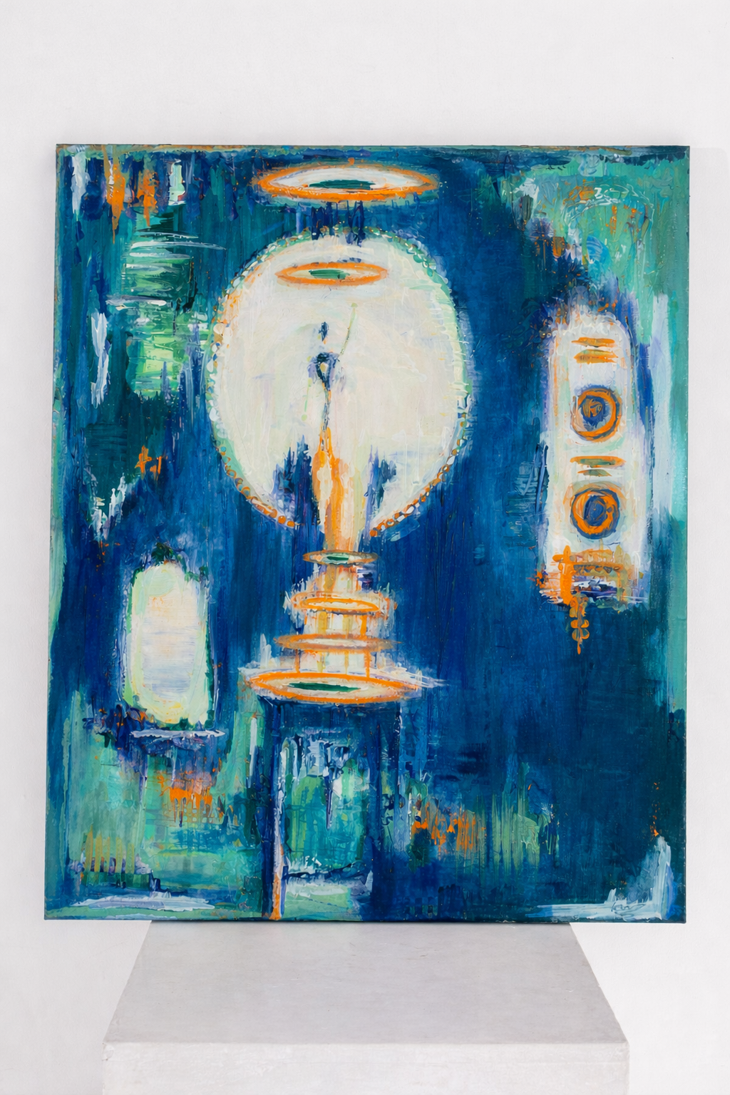 'Being There' - Acrylic Paint on Canvas - 60 x 75cm 