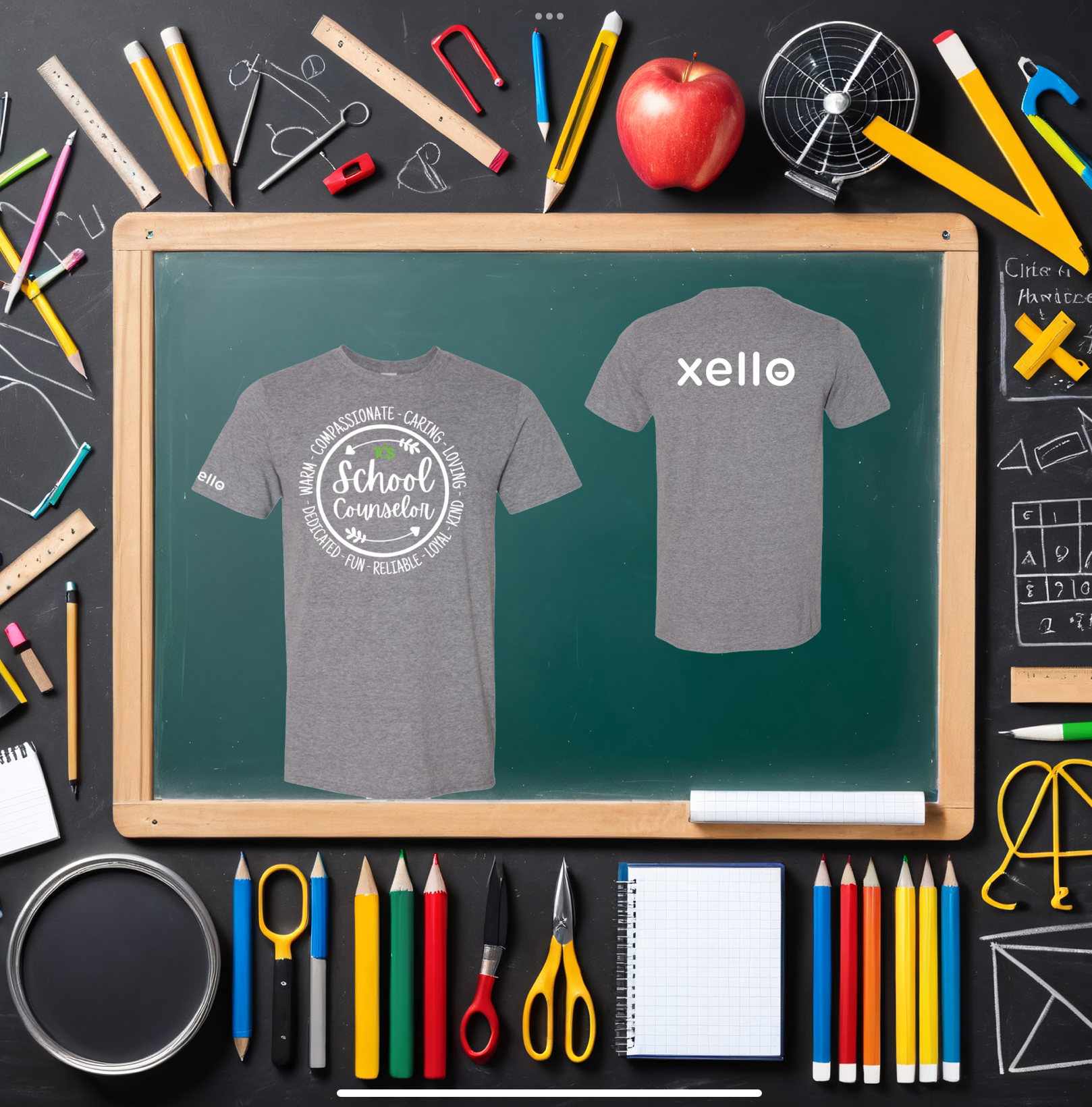 Custom T-shirts for faculty and staff