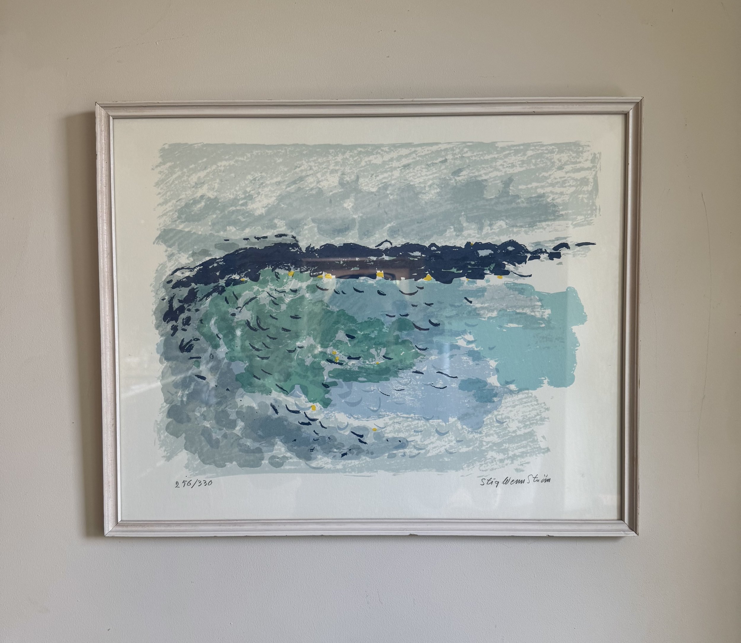 Coastal Lithograph