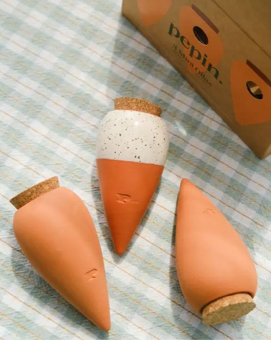 Trio mini ollas