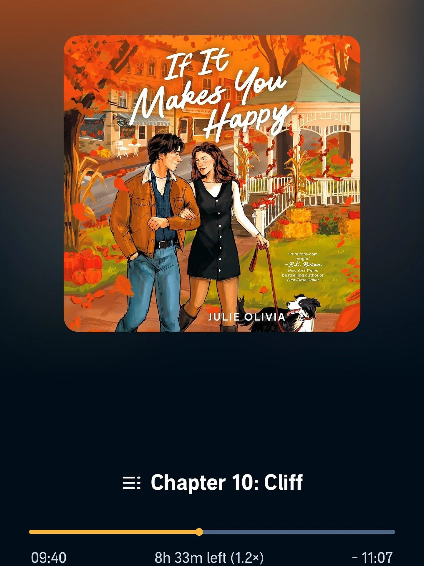 Kicking off my fall reading with this book! It&rsquo;s the perfect cozy read with all the 90&rsquo;s feels ❤️🧡💛