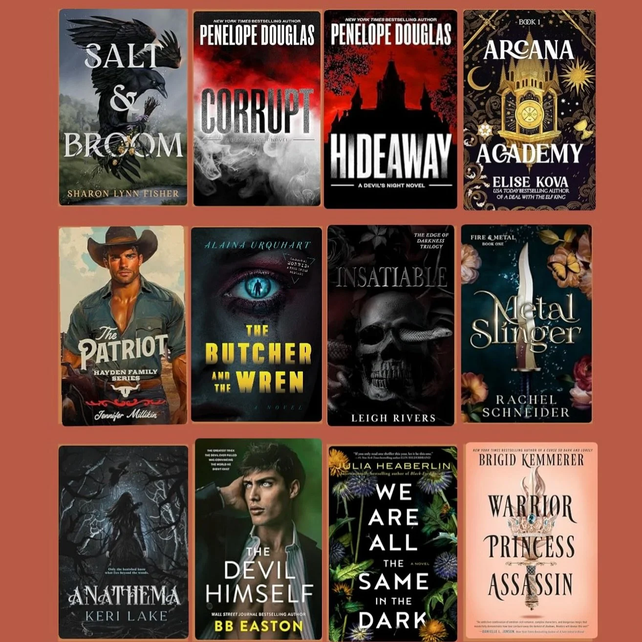 October reads - I enjoyed a bunch of these! Magic and darker themes for October.🧡🎃🖤
