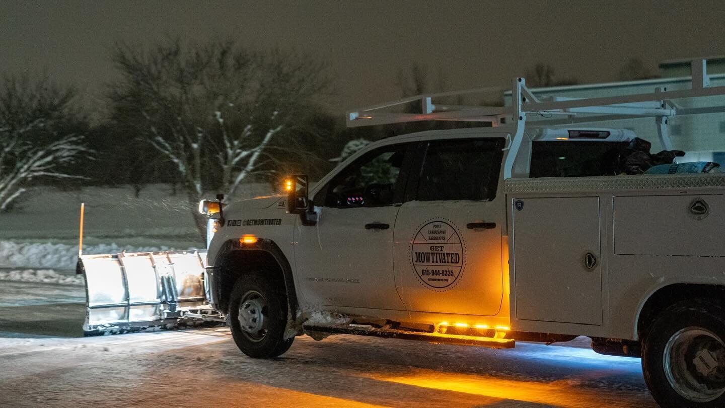 We have limited availability for commercial snow removal services! We have clean, professional equipment that gets the job done and keeps your business area clear and safe. #getmowtivated #commercialsnowremoval #snowday #snowremoval #snowremovalservi
