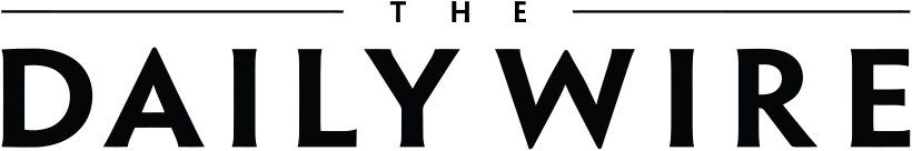 The Daily Wire logo with black text on a white background.
