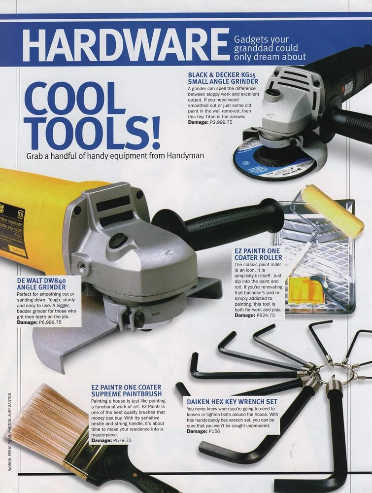 FHM Philippines, Hardware Section