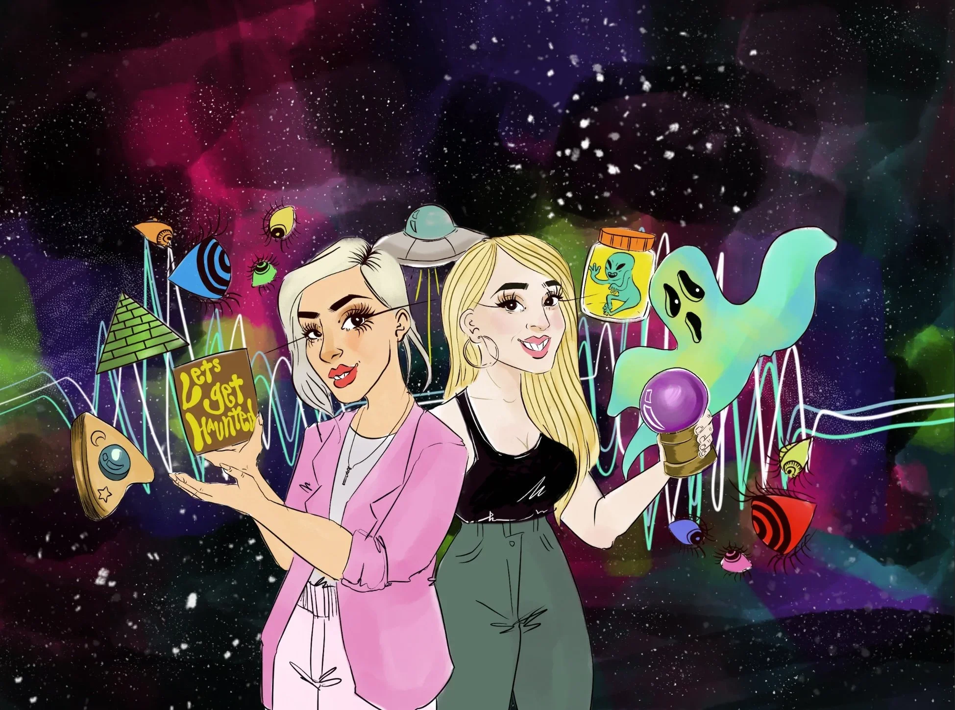 How “Let’s Get Haunted” Built a Loyal Podcast Fanbase | Interview with Hosts Aly &amp; Nat