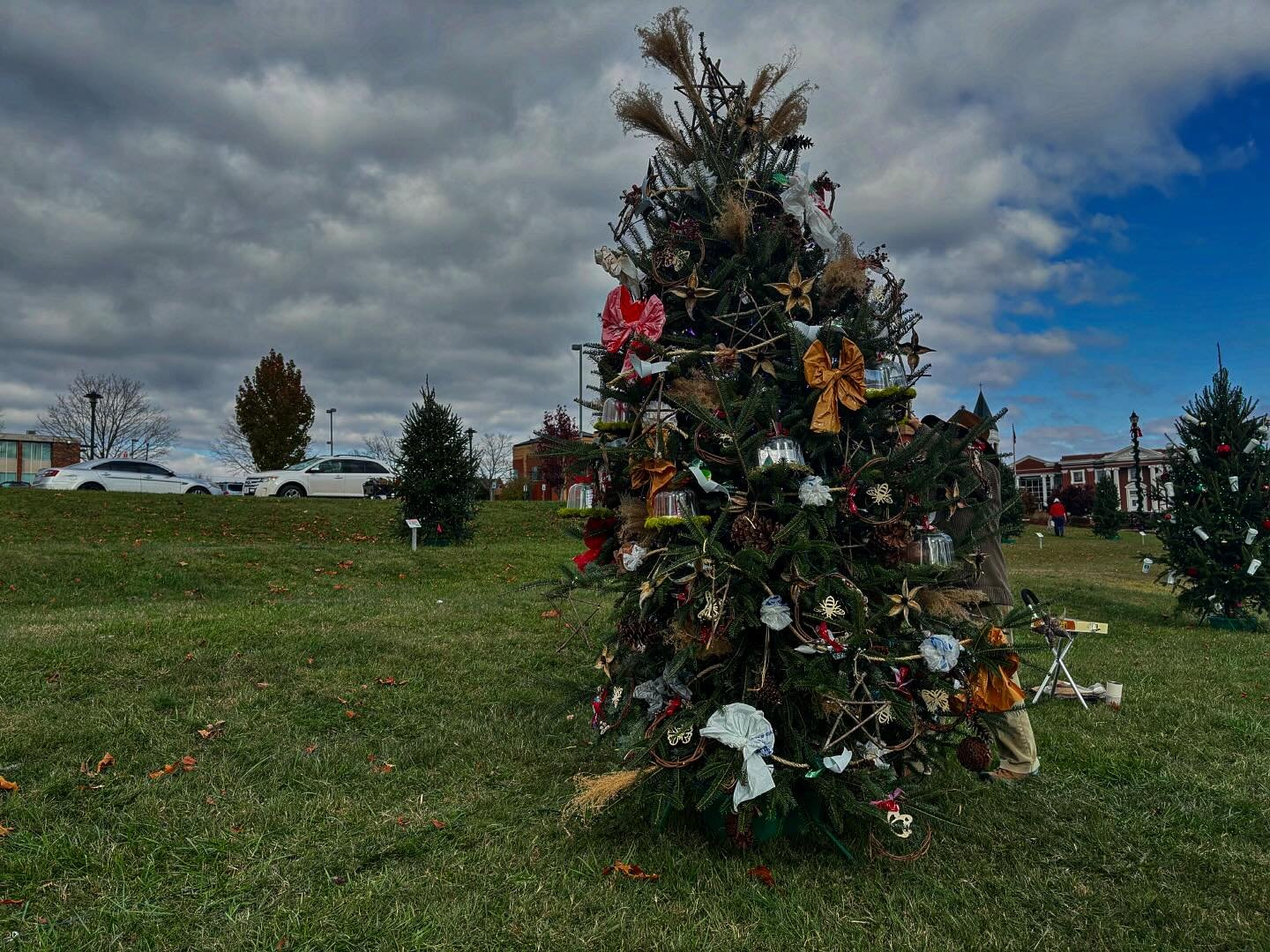 If you didn&rsquo;t know, we have a tree in King Commons Park! It was made by our congregation with recycled materials to showcase our call to be good stewards of God&rsquo;s earth! You can also vote for our tree #104! Link in bio!