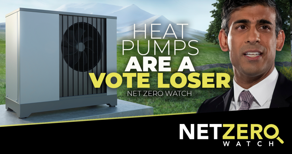 Heat pumps are a vote loser