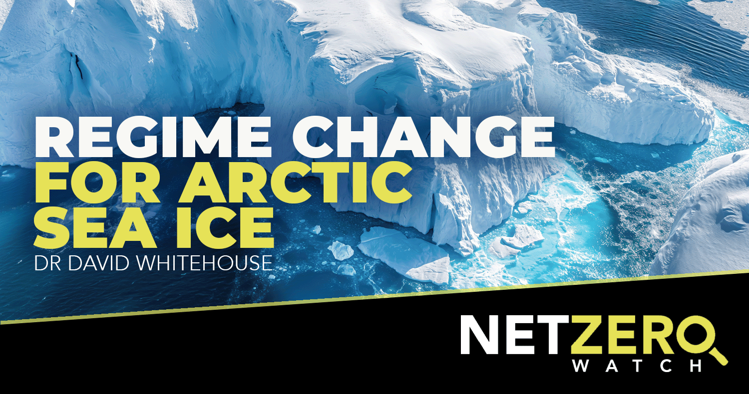 Regime change for Arctic sea ice