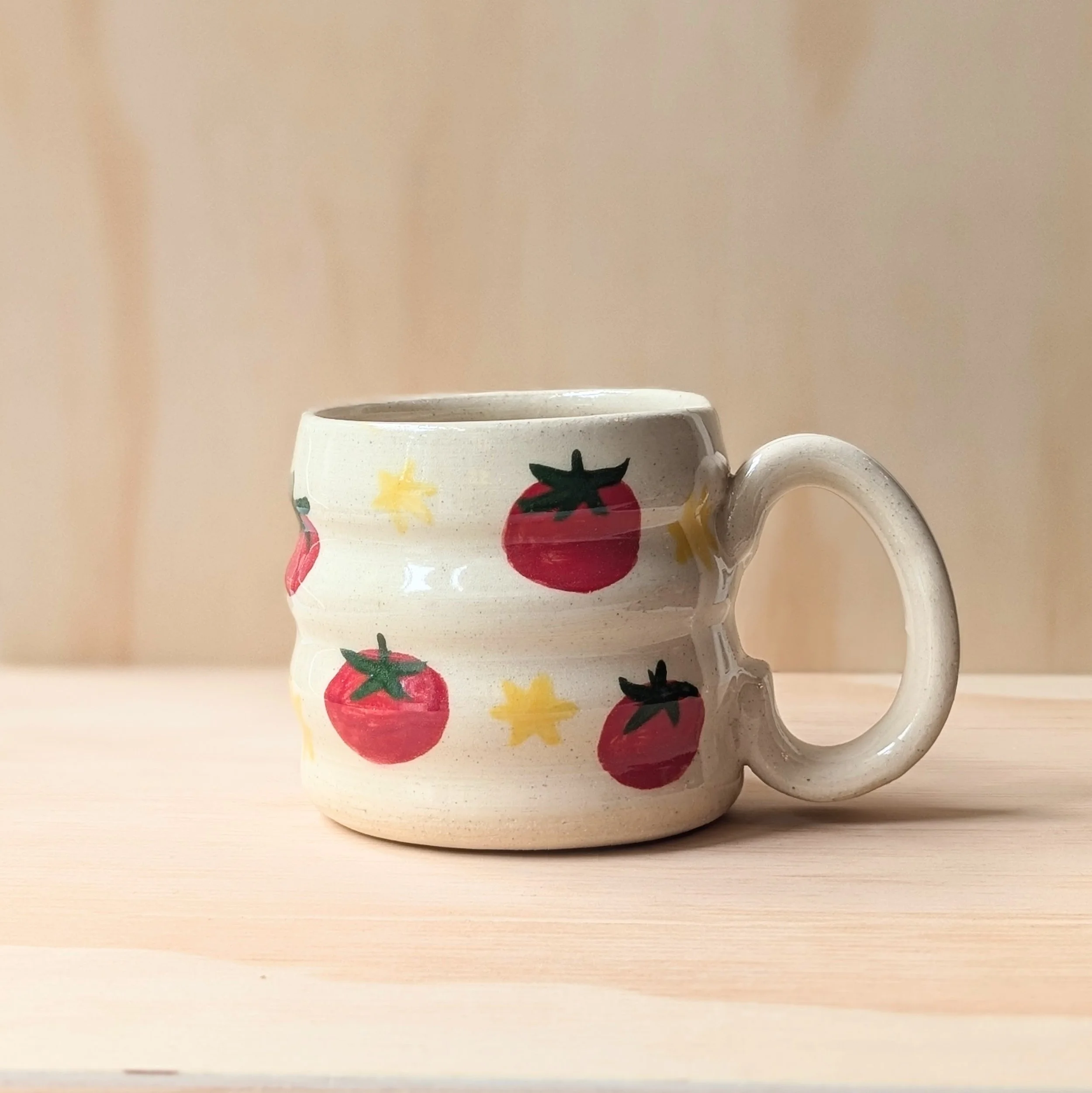 tomatoes and stars mug