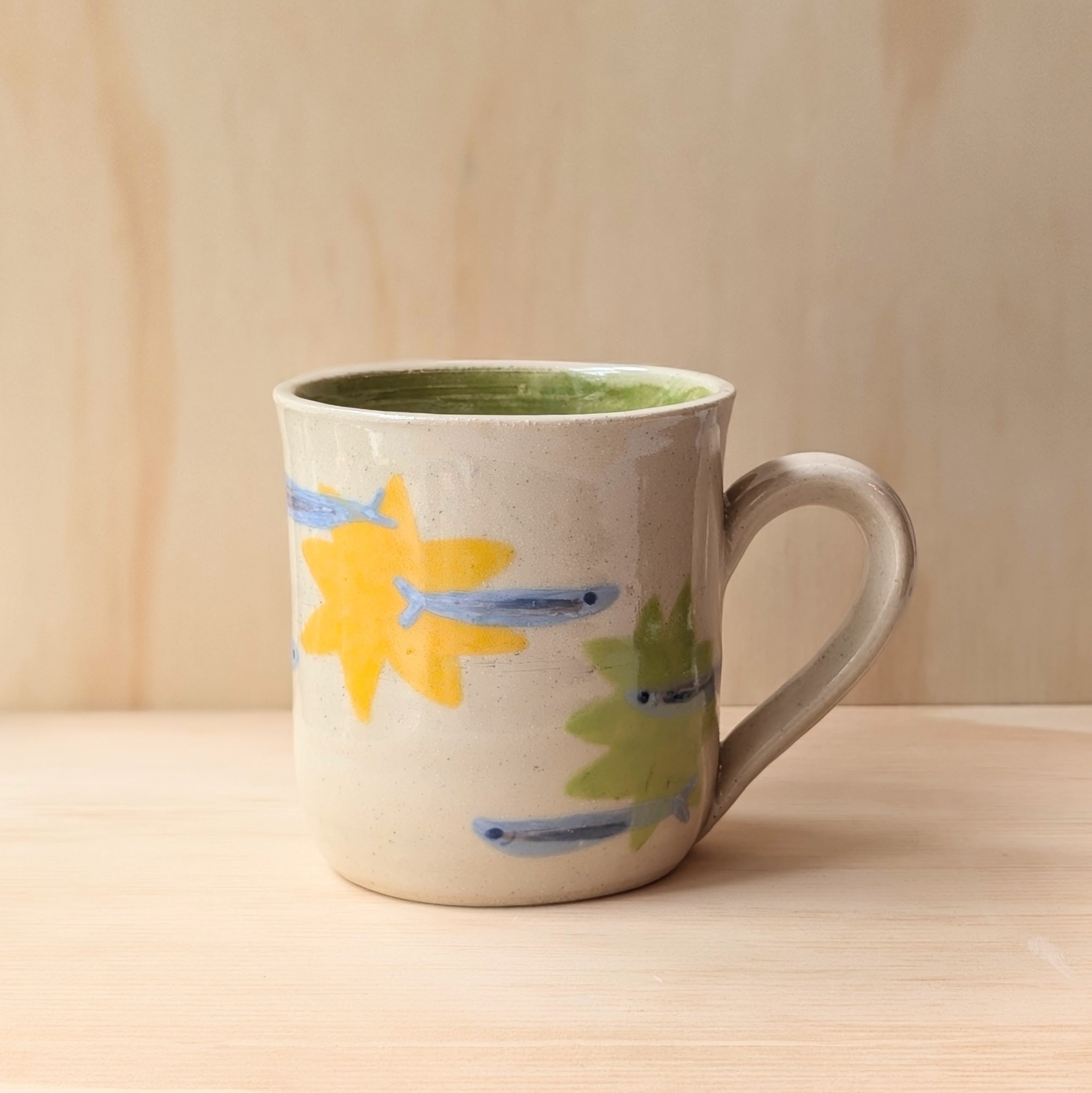 sardines and stars mug