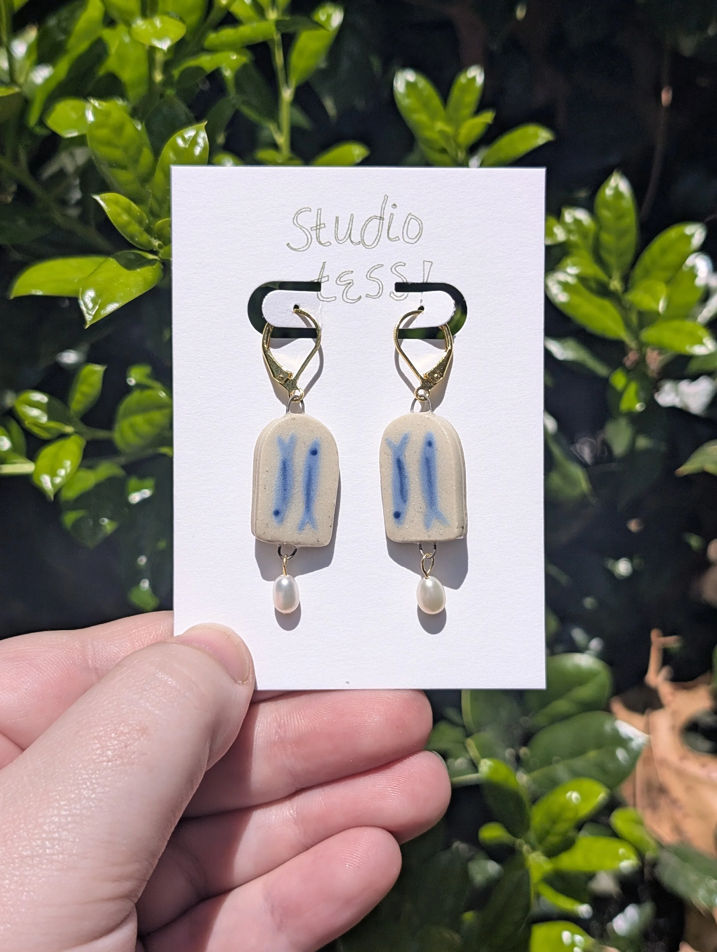 Sardine Earrings