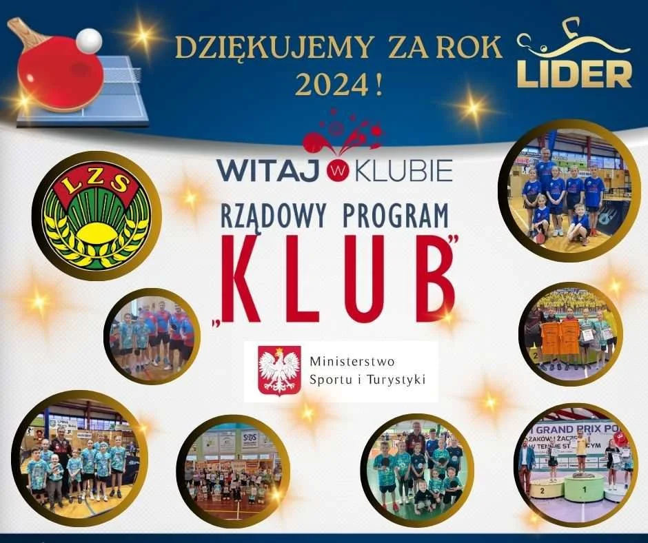 12,000 zł z Rządowego Programu "Klub - Edycja 2024" dla UKS "Lider" Milicz.
