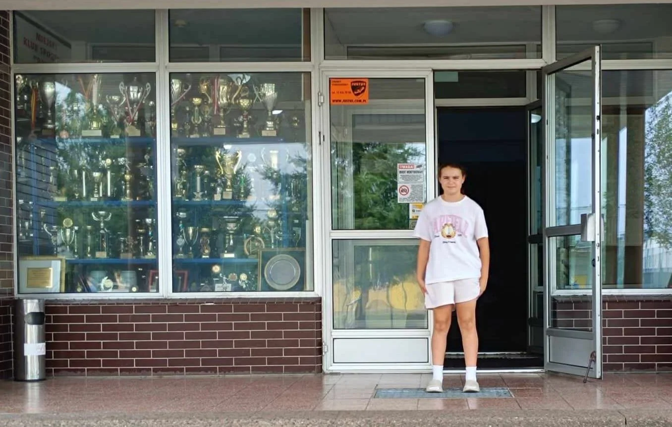 Zosia Pawłowska na zgrupowaniu Kadry Dolnego Śląska w Brzegu Dolnym !