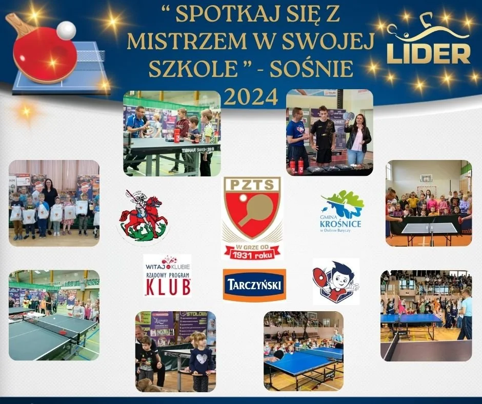 Event "Spotkaj się z Mistrzem w Swojej Szkole" dla dzieci w Zespole Szkół w Sośniach - 2025