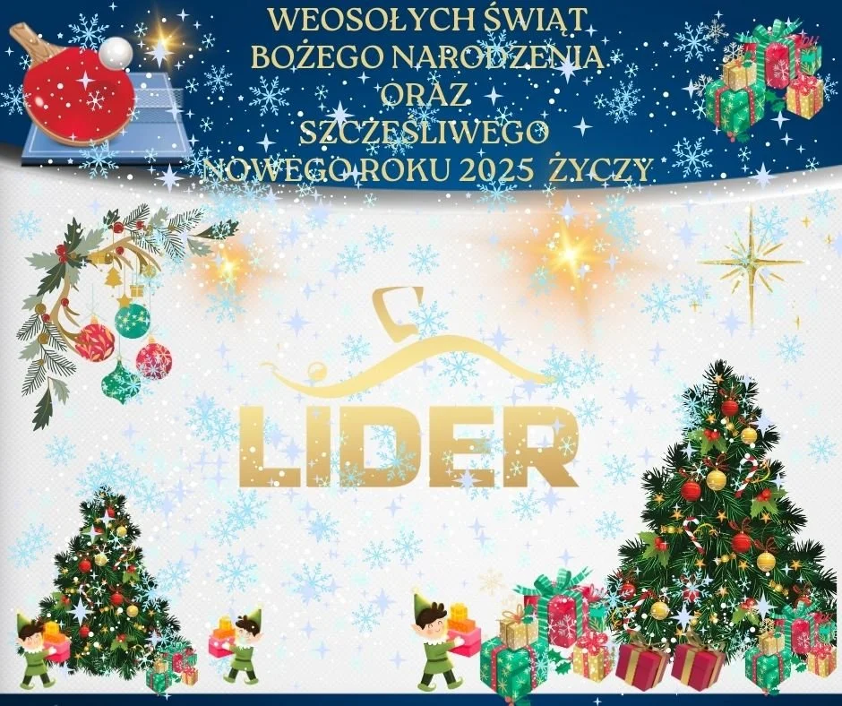 Życzenia od tenisistów stołowych !