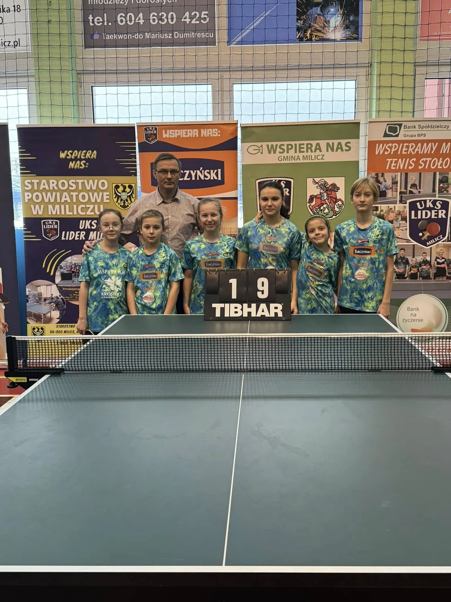 Historyczna wygrana 9:1 tenisistek stołowych milickiego „Lidera” w II Lidze kobiet !!