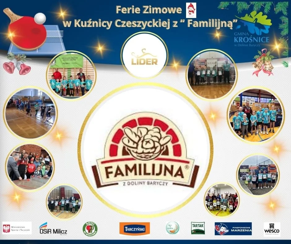 Wypieki z Piekarni "Familijnej" podczas Ferii Zimowych w Kuźnicy Czeszyckiej !