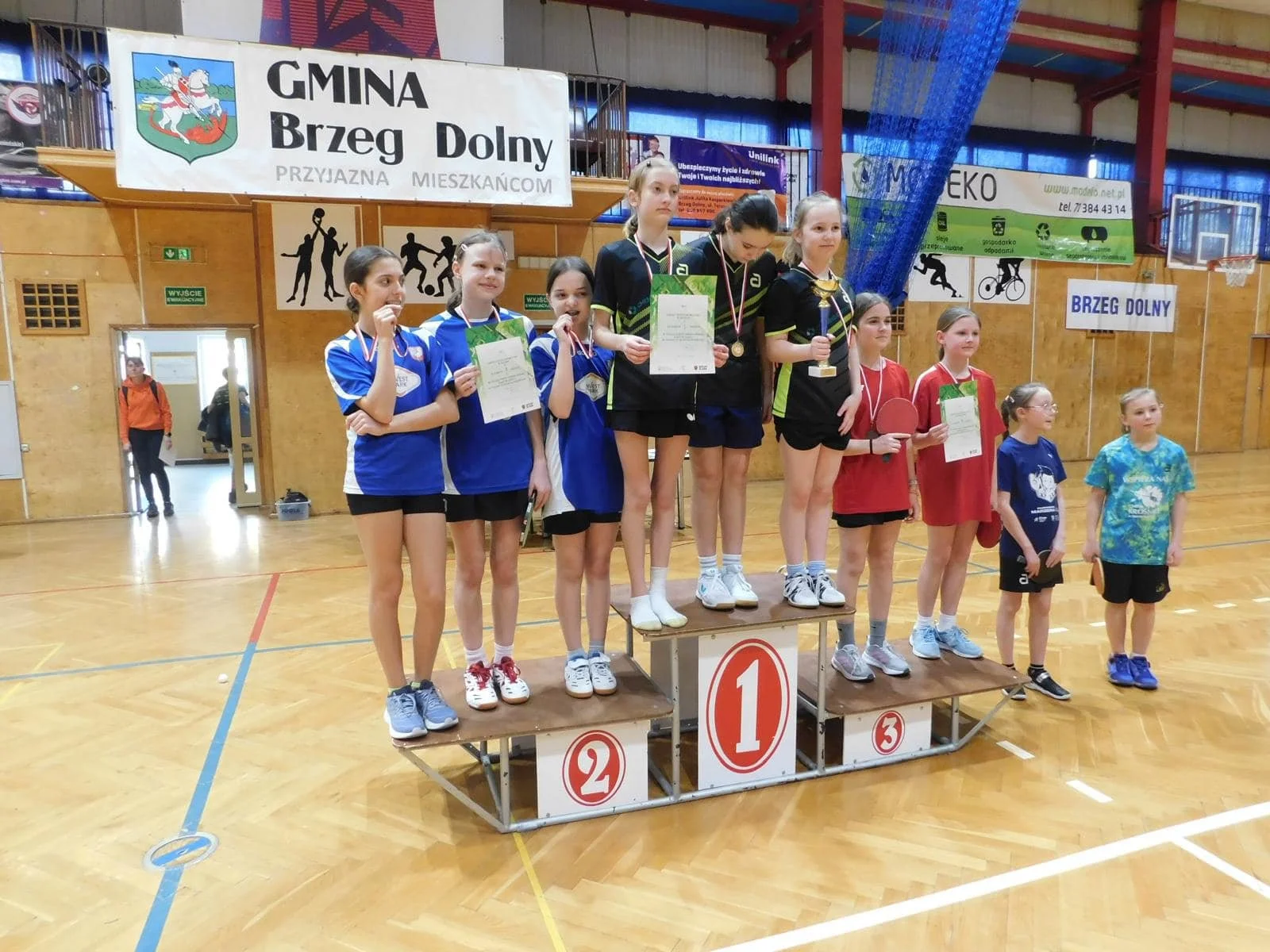 Tenisistki stołowe milickiego „ Lidera” triumfują w Finale Strefy Wrocławskiej Igrzysk Dzieci.