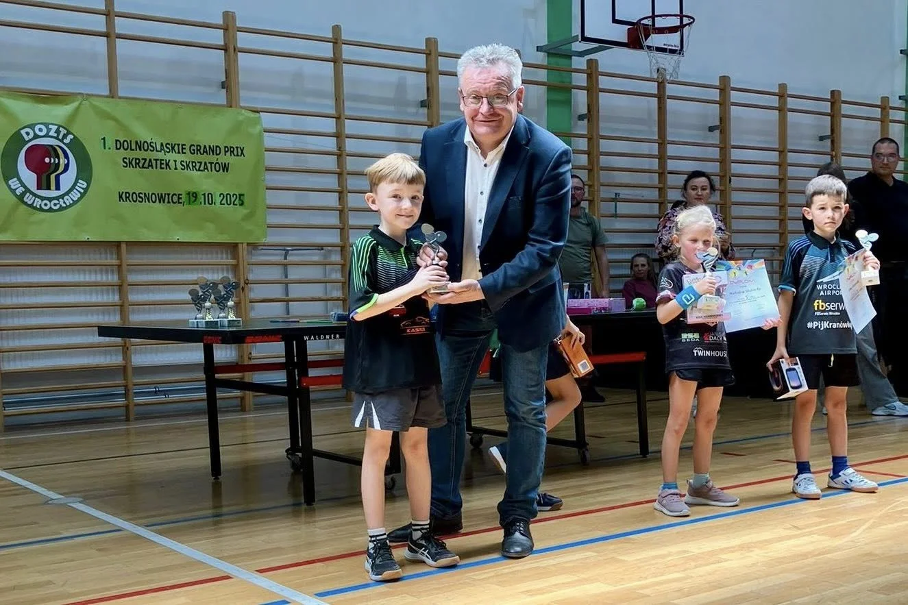 Medal Antka prezentem dla trenera Rafała !