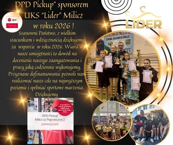 DPD Pickup sponsorem klubu !