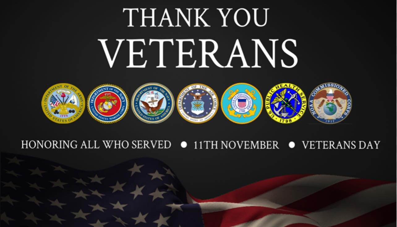 Veteran's day marks the date to thank all the brave men and women who have allowed us to feel secure, safe, free, and made this country proud. A salute to them from the Wheelhouse family. Thank-you and Happy Veteran's day to all! #wheelhouse