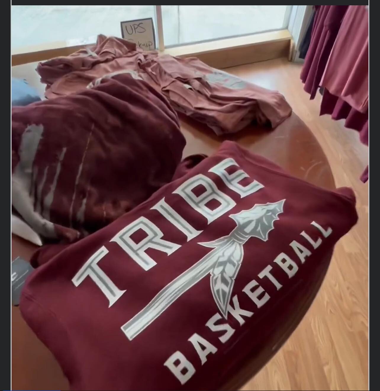 Of course we have Tribe Gear in stock! We can also print more custom Tribe Gear in house. What specific products would you like to see? Come drop by the store front. @kcs__dobynsbennett #supportlocal