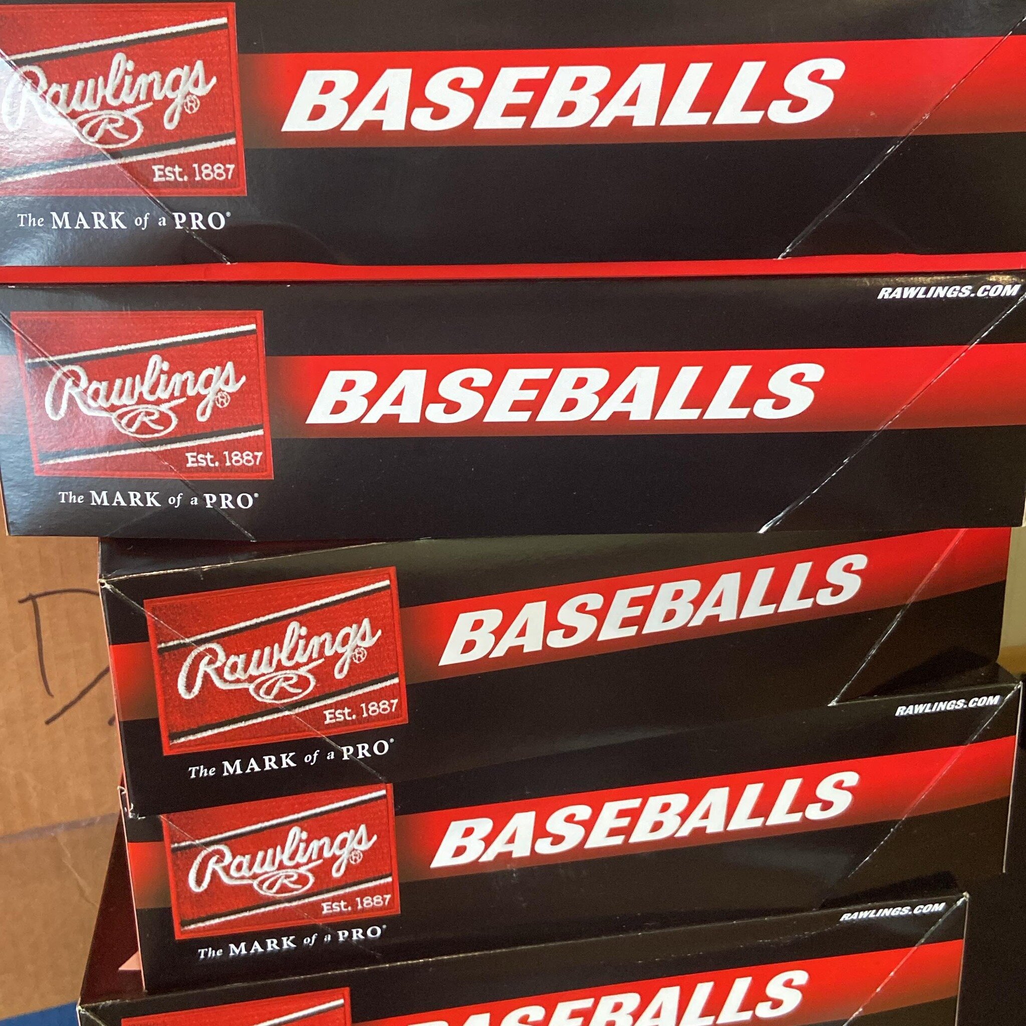 Need practice baseballs? ⚾️ $40/box!