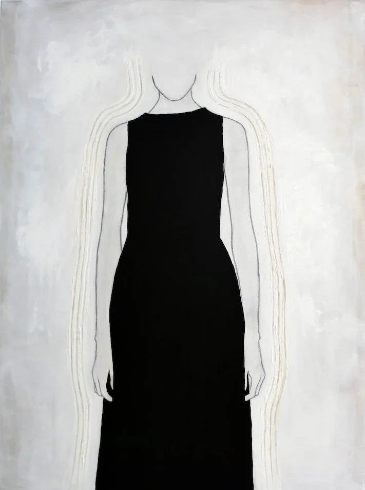 Large scale painting by Brigitta Both